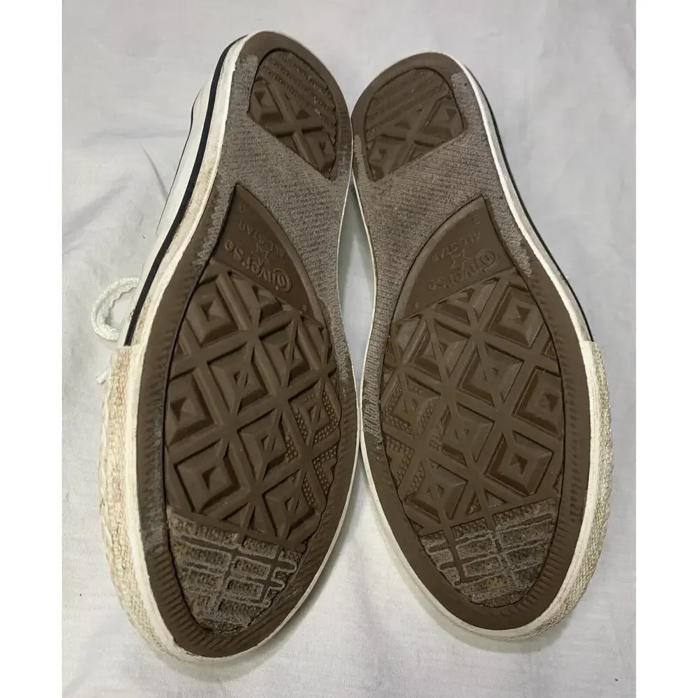 Converse Women Sze 3 All Star Light Blue Shoe Girl Youth Low Top Sneaker Runner